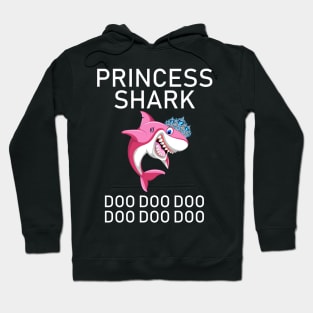 Princess Shark Doo Doo Doo Hoodie